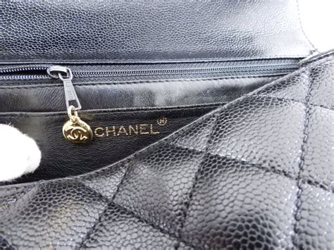 chanel caviar kelly bag|2002.